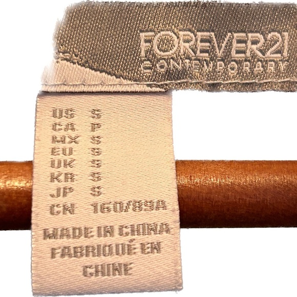 Forever 21 - Grey long-sleeve top, Size Small - Picture 3 of 3